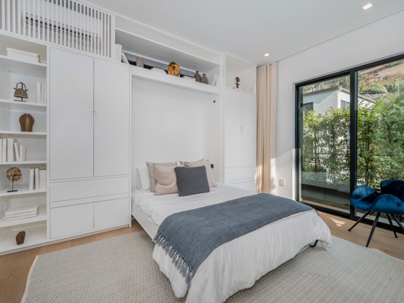 Save Space and Be Prepared for House Guests with Custom Wall Beds